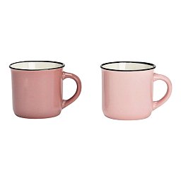 Obrázek pro produkt Hrnček Espresso Pink 100ml (2farby) porcelán