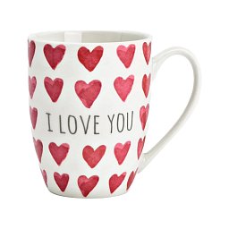 Obrázek pro produkt Hrnček I Love You 0,3l porcelán