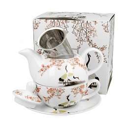 Obrázek pro produkt Set pre jedného Sakura 0,35l porcelán