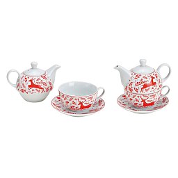 Obrázek pro produkt Set pre jedného Red Deer 0,4l porcelán