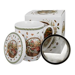 Obrázek pro produkt Hrnček byl. Kôš poľných kvietkov 0,35l porcelán