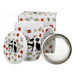 Obrázek pro produkt Hrnček byl. Mačičky 0,35l porcelán