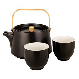 Obrázek pro produkt Súprava pre dvoch Strala 0,9l/2x0,2l porcelán