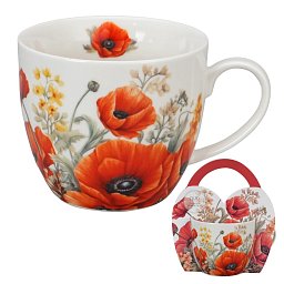 Obrázek pro produkt Hrnek Poppies 0,46l porcelán