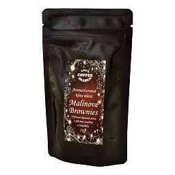 Káva mletá Malinové Brownies 70g Obrázek pro produkt Káva mletá Malinové Brownies 70g