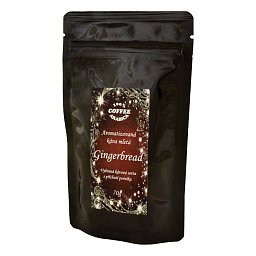 Káva mletá Gingerbread 70g Obrázek pro produkt Káva mletá Gingerbread 70g
