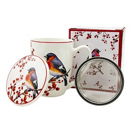 Obrázek pro produkt Hrnček byl. Vianočný hýľ 0,36l porcelán