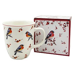 Hrnček Vianočný hýľ 0,65l porcelán Obrázek pro produkt Hrnček Vianočný hýľ 0,65l porcelán
