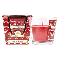 Obrázek pro produkt Svíčka Let it Snow 120g