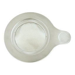 Obrázek pro produkt Čajové sitko 70mm so širokým okrajom Ø 12,4cm kov