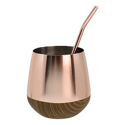 Obrázek pro produkt Sada na maté Eliene Copper 0,45l nerezová oceľ