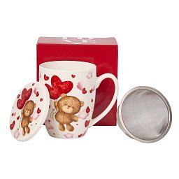 Obrázek pro produkt Hrnček byl. Bear with Balloons 0,36l porcelán