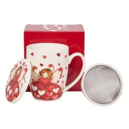 Obrázek pro produkt Hrnček byl. Angel 0,36l porcelán