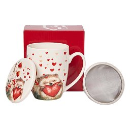 Obrázek pro produkt Hrnček byl. Ježko 0,36l porcelán