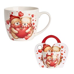 Obrázek pro produkt Hrnček Bear with Balloons 0,46l porcelán