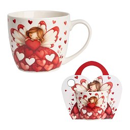 Obrázek pro produkt Hrnček Angel 0,46l porcelán