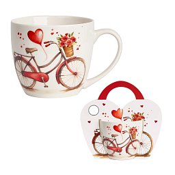 Obrázek pro produkt Hrnček Bike 0,46l porcelán