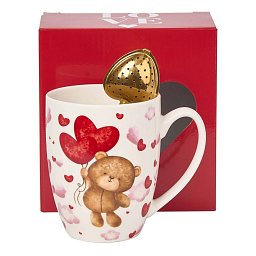Obrázek pro produkt Hrnček so sitkom Bear with Balloons 0,36l porcelán