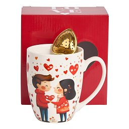 Obrázek pro produkt Hrnček so sitkom Couple 0,36l porcelán