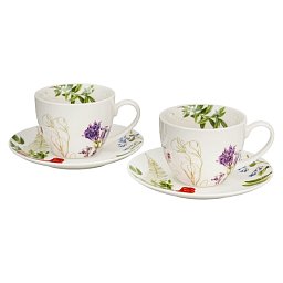 Obrázek pro produkt Set pre dvoch Farby prírody 0,27l porcelán