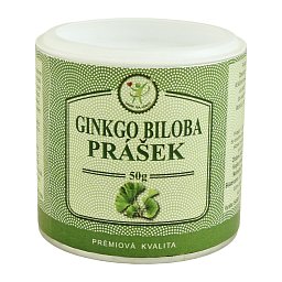 Obrázek pro produkt Ginkgo Biloba - prášek 50g