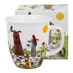 Obrázek pro produkt Hrnček Psí piknik 0,65l porcelán