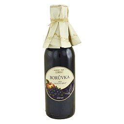 Obrázek pro produkt 100% ovocný sirup BIO Čučoriedka 0,25l