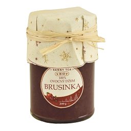 Obrázek pro produkt 100% ovocný džem BIO Brusnica 200g
