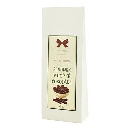 Obrázek pro produkt Vianočný pelendrek v horkej čokoláde 70g (broskyňový)