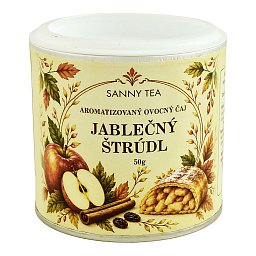 Obrázek pro produkt Ovocný čaj Jablková štrúdľa v dóze 50g