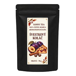 Obrázek pro produkt Káva mletá Slivkový koláč 70g