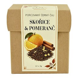 Obrázek pro produkt Jesenná edícia Čierny čaj Škorica pomaranč