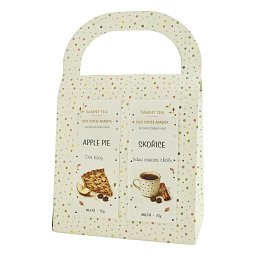Obrázek pro produkt Darčeková taška Kávové duo - Jablko & Škorica