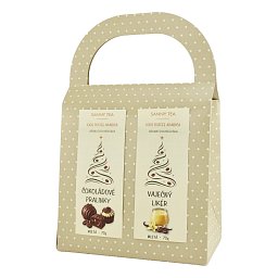 Obrázek pro produkt Darčeková taška Coffee Duo - Pralinky & Vaječný likér
