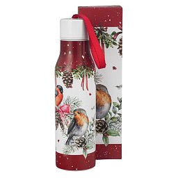 Obrázek pro produkt Termofľaša Zimné vtáky 0,5l nerez