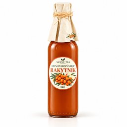 Obrázek pro produkt 100% jesenný ovocný sirup Rakytník 0,25l