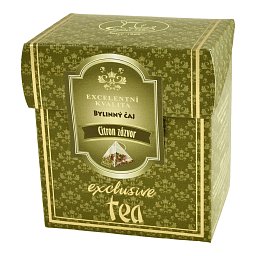 Exclusive tea Rooibos Citron Zázvor Obrázek pro produkt Exclusive tea Rooibos Citron Zázvor