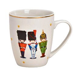 Obrázek pro produkt Hrnček Luskáčik biely 0,35l porcelán