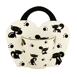 Obrázek pro produkt Hrnček Black Cats 0,46l porcelán