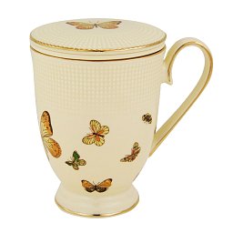 Obrázek pro produkt Hrnček byl. Aster 0,24l porcelán