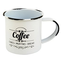 Obrázek pro produkt Hrnček plechový Coffee / Tea 375ml