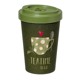 Obrázek pro produkt Ekologický termohrnček Teatime 0,4l