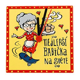 Obrázek pro produkt Hodiny Najlepšia babička