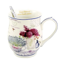 Obrázek pro produkt Hrnček Lavender Garden 0,35l porcelán