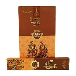 Obrázek pro produkt Vonné tyčinky Radha Krishna 15ks