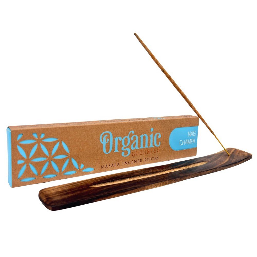 Vonné tyčinky Organic Nag Champa 12ks Obrázek produktu Vonné tyčinky Organic Nag Champa 12ks
