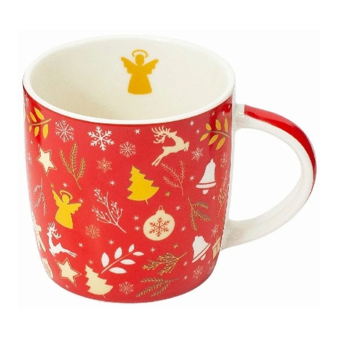 Obrázek produktu Hrnček Vianočné motívy 0,3l porcelán 2 Obrázek produktu Hrnček Vianočné motívy 0,3l porcelán 2